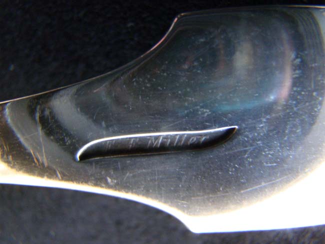 A Coin Silver Ladle from the BROWN family of Rhode Island made by Edward Miller of Providence circa 1825 — image 4
